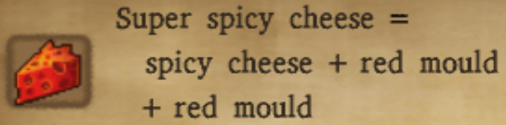 Super Spicy Cheese Alchemy Recipe